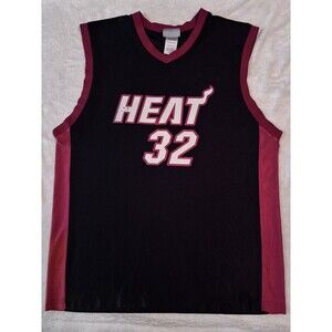 Shaquille O’Neal Shaq Diesel Miami Heat 32 Jersey NBA XL Mens Y2K Distressed